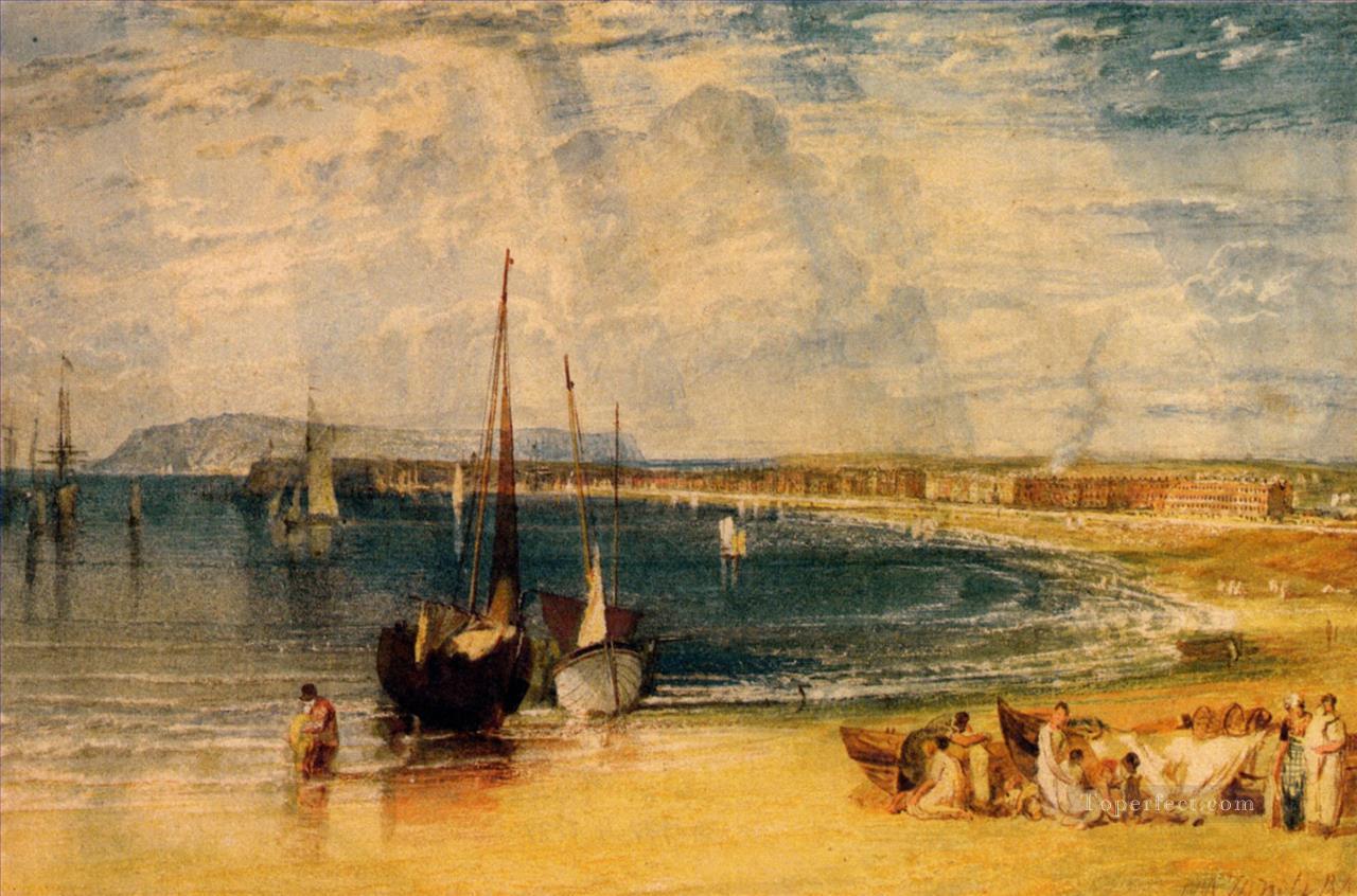 Weymouth Dorsetshire Romantic Turner Oil Paintings